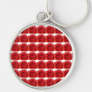 Red Rose Key Ring