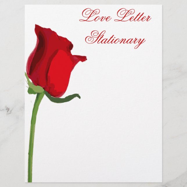 Red Rose Letterhead (Front)