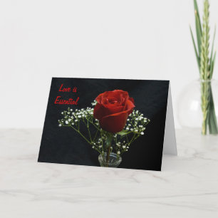 Red Rose/Little Prince Card