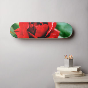 Red Rose Love   Skateboard