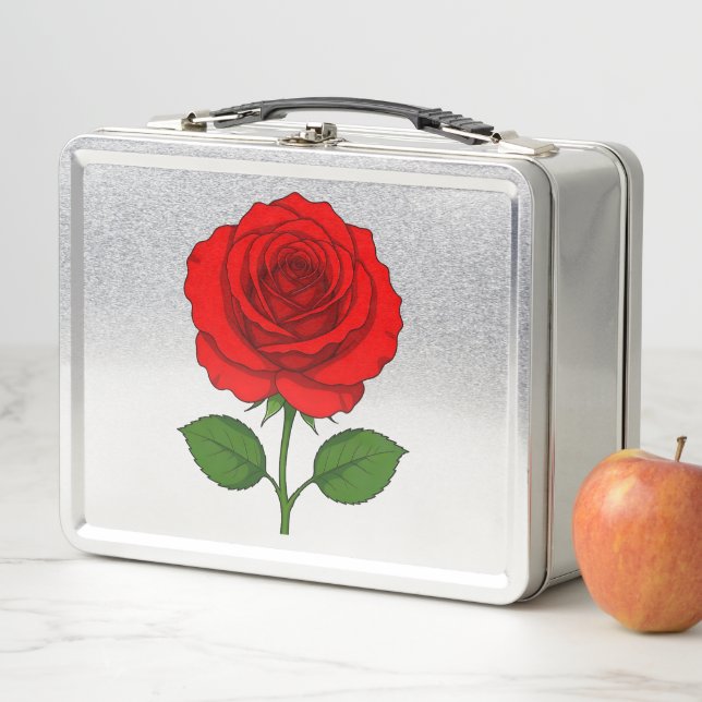 Red Rose Lunch Box (In Situ)