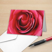 Red Rose Macro Note 