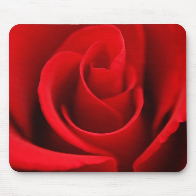 red rose mouse pad (Front)