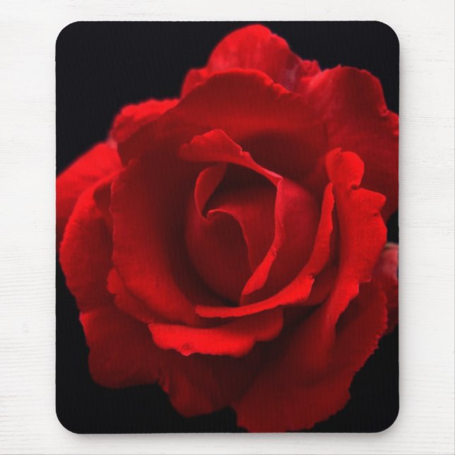 Red Rose mpcn Mouse Pad (Front)