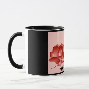 "Red Rose" Mug - Customisable