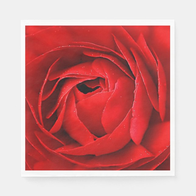 RED ROSE NAPKIN (Front)