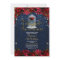 Red Rose Navy Blue Gold Enchanted Quinceañera 15