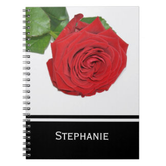Red Rose Notebook