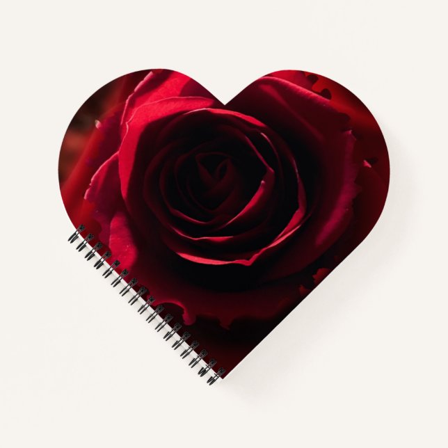 Red Rose Notebook (Front)