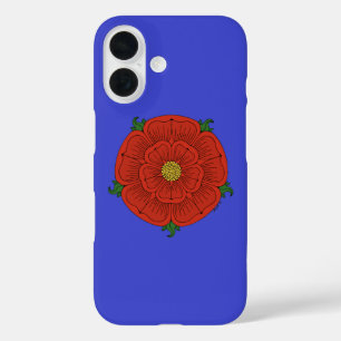 Red Rose of Lancaster iPhone 16 Case