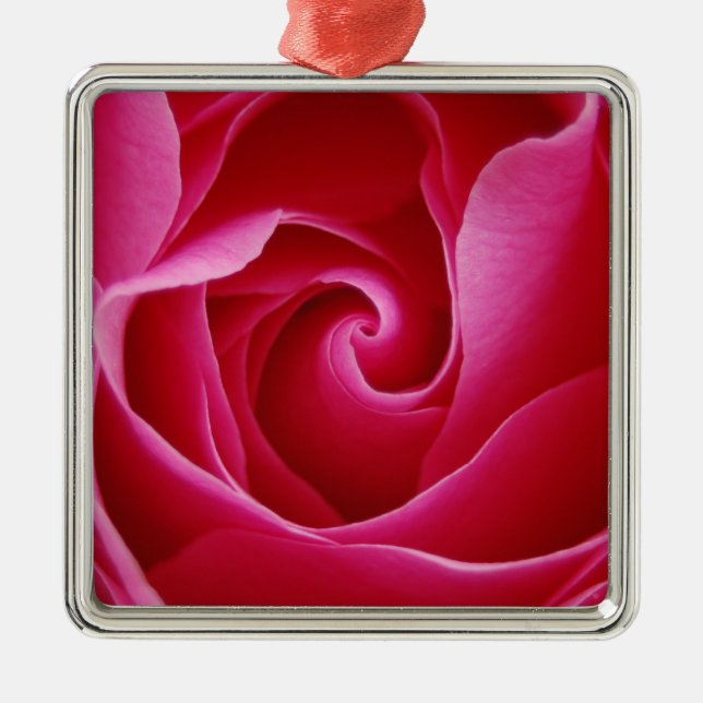 Red Rose Ornament (Front)