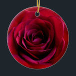 Red Rose Ornament Personalised Rose Decorations<br><div class="desc">Romantic Rose Ornaments Personalised Holiday Red Rose Classic Flower Decorations Your Name Here Wedding Keepsake Customisable Romantic Red Rose Christmas Ornaments, Rose Gifts Hanukkah Neutral Holiday Decorations Rose Ornaments Keepsakes & Gifts for Weddings Anniversary I Love You Any Day Red Rose Decorations for Friend Family Men Women Kids Home &...</div>