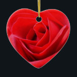 Red Rose Ornament Romantic Rose Decorations<br><div class="desc">Romantic Rose Ornaments Holiday Red Rose Classic Decorations Beautiful Romantic Christmas Gifts Hanukkah Neutral Holiday Decorations Keepsakes & Gifts for Friend Family Men Women Kids Home & Office Original Stylish Nondenominational Holiday Art Decorations Holiday Greetings Christmas / Hanukkah Cards & Nonsecular Holiday Gifts Design by Kim Hunter. See www.kimhunter.ca for...</div>