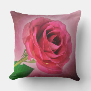 Red Rose Outdoor Cushion