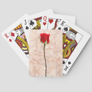Red Rose Playing Cards