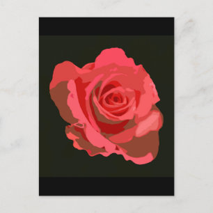 Red Rose Postcard