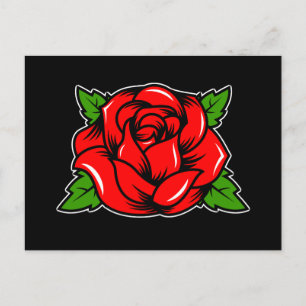 Red Rose Postcard