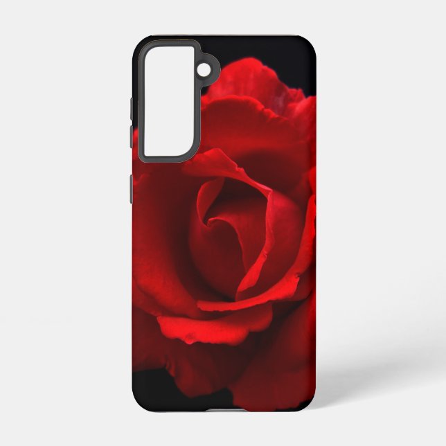 Red Rose sgcnm Samsung Galaxy S21 Case (Back)