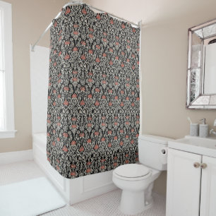 Red Rose Shower Curtain