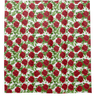 Red Rose Shower Curtain