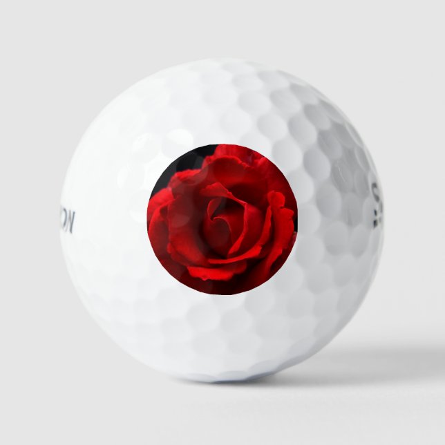 Red Rose ssf gbcnm Golf Balls (Front)