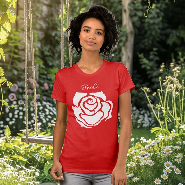 Red Rose Stagette Bachelorette  T-Shirt (Creator Uploaded)