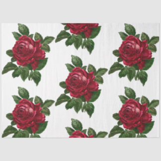 Red Rose Steampunk Series Design 10 Tissue Paper