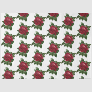 Red Rose Steampunk Series Design 11 Tissue Paper