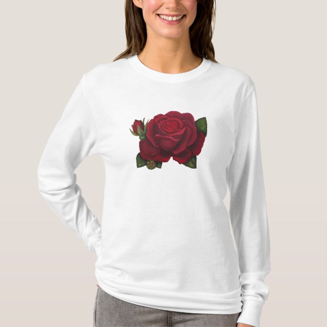 Red rose T-Shirt (Front)