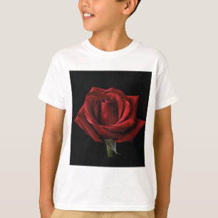 Red rose throw pillow T-Shirt