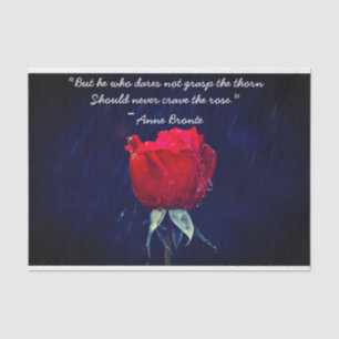 Red Rose Tissue Paper