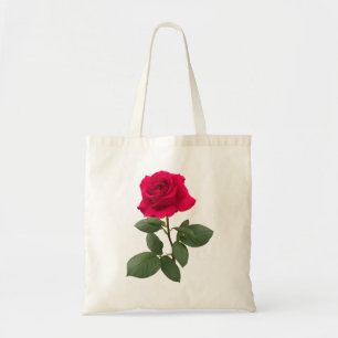 Red rose tote bag
