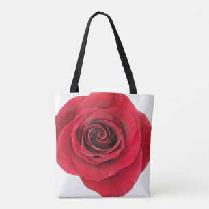 Red Rose Tote Bag