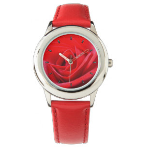Red Rose Watch Romantic Rose Wrist Watches