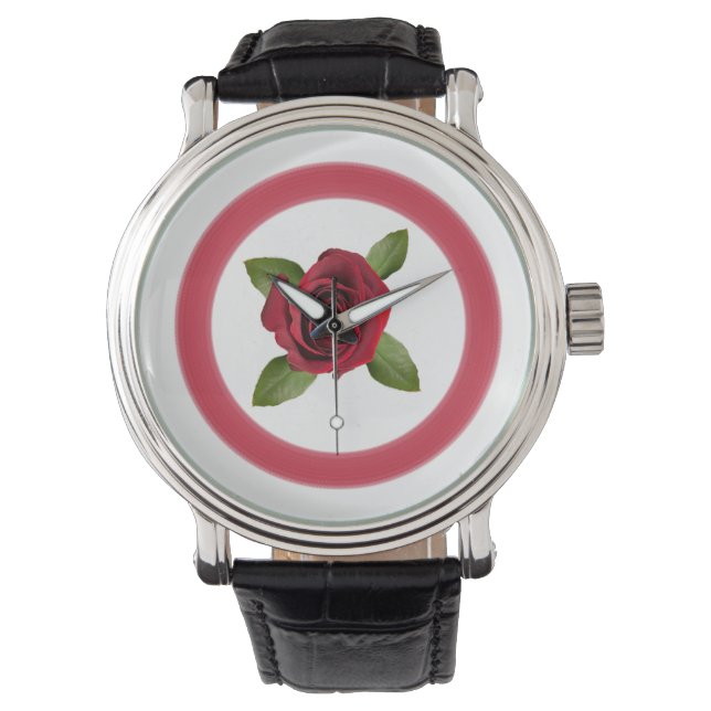 Red Rose Watch Watch (Front)