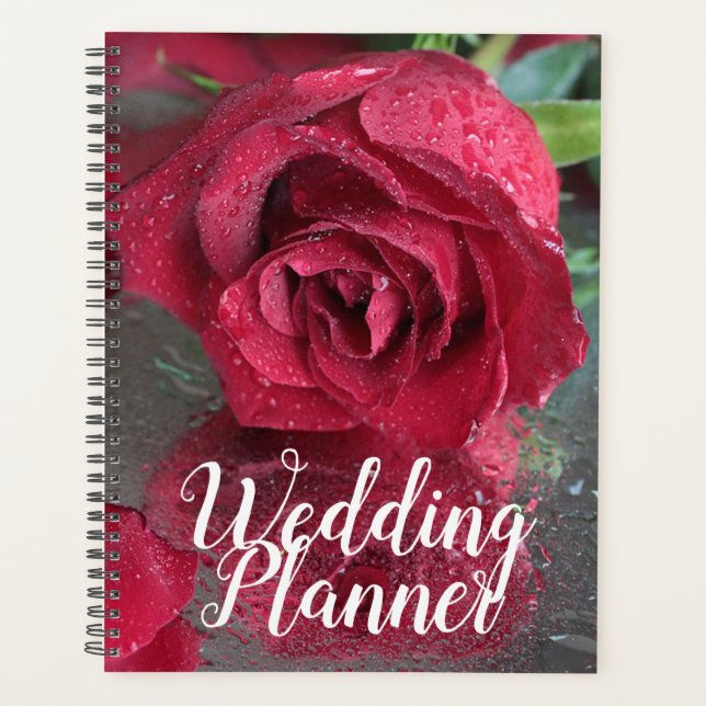 Red Rose Wedding Planner (Front)