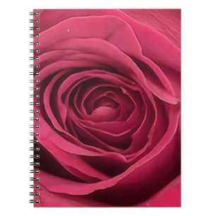 Red Rosebud Notebook