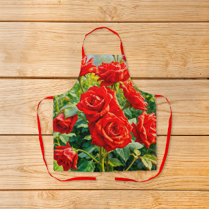 Red Roses Apron