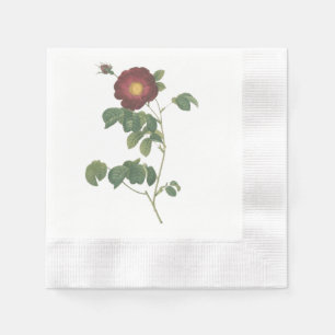 Red Roses Art Print Design Napkin
