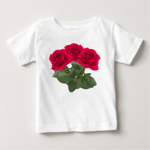 Red roses baby T-Shirt