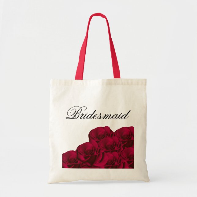 Red Roses Bridesmaid Bag (Front)