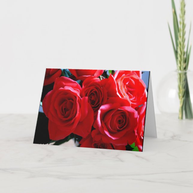 Red Roses Card (Front)