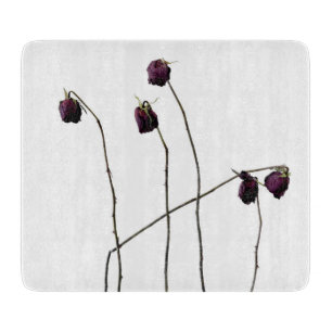 Red Roses Cutting Board