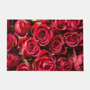 Red Roses Doormat