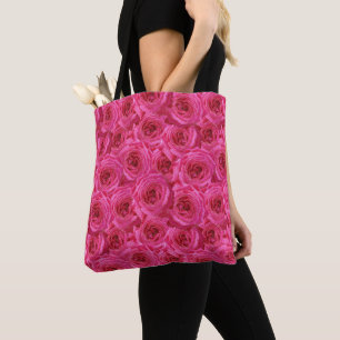 Red roses, flowers, red, love tote bag