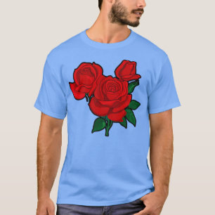 Red Roses for Men, Women, and Youth  T-Shirt