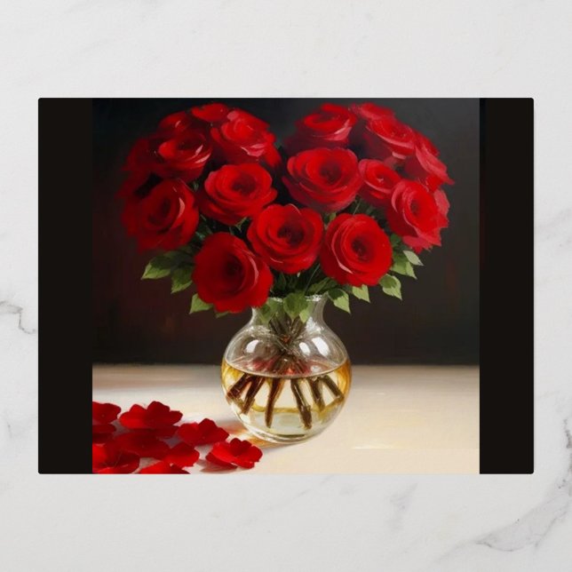 Red Roses Holiday Card  (Creator Uploaded)