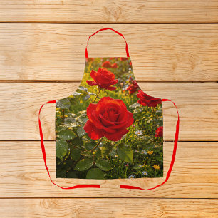 Red Roses Image No. 2 Apron
