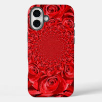 Red Roses Kaleidoscope | Happy Valentine’s Day Art