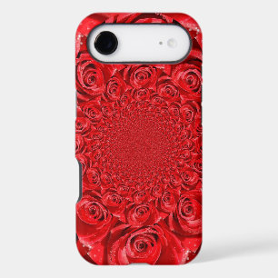 Red Roses Kaleidoscope: Happy Valentine's Day Art 